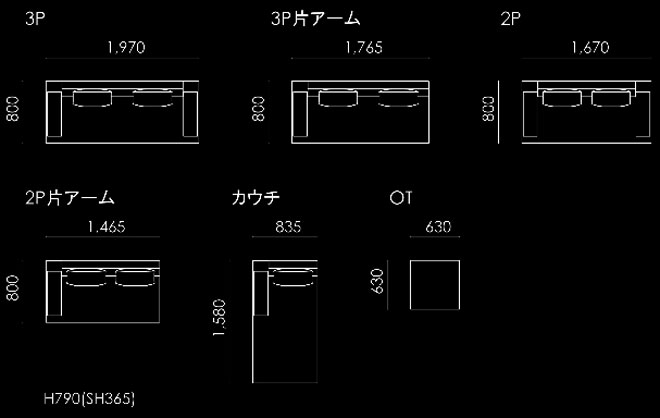 L'aria MODERNA ラリアモデルナ ソファ オーダーメイド