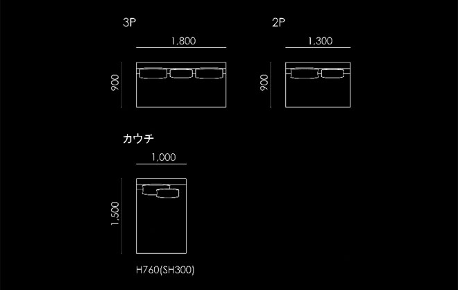 L'aria MODERNA ラリアモデルナ ソファ オーダーメイド